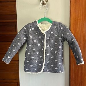 HARPER CANYON Reversible Faux Fur Plush Lined Jacket (12mos)